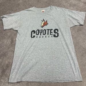 Vintage Logo Athletic Phoenix Coyotes Kachina Logo Hockey Shirt